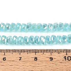 Гальванические стекляныне бусины&nbsp;EGLA-N022-05B-B03