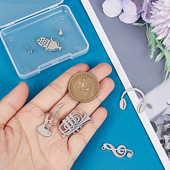 5 шт. 5 подвески из нержавеющей стали 304&nbsp;STAS-UN0042-15