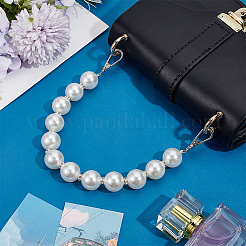 Chaîne de sac en perles imitation plastique&nbsp;FIND-WH20009-37P