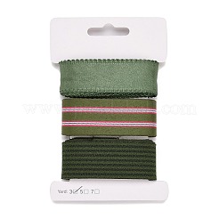 Ruban polyester 9 yards 3 styles&nbsp;SRIB-A014-D03