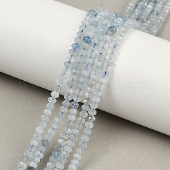 Природные Аквамарин бисер нитей&nbsp;G-L587-B02-01-A