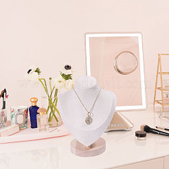 Деревянные подставки для ожерелий в форме бюста&nbsp;NDIS-WH0003-019B-01