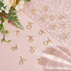 40 шт. 10-х стилевые застежки-тоглы из сплава&nbsp;FIND-ME0002-90