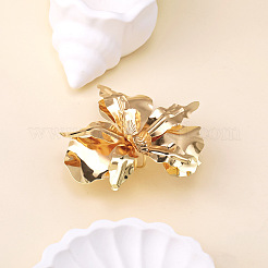 Anillos abiertos de hierro con forma de flor para mujer&nbsp;WGB7BA0-01