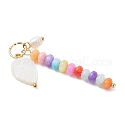 Подвески из натуральных пресноводных ракушек&nbsp;PALLOY-JF04742