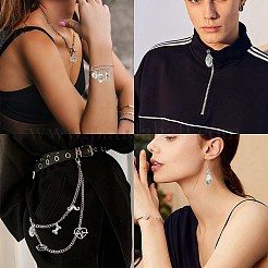 100 шт. 10 стиля подвески из сплава в тибетском стиле&nbsp;TIBEP-CJ0002-51