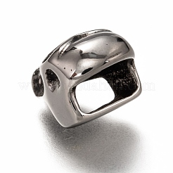Charms scorrevoli retrò in acciaio inossidabile 304&nbsp;STAS-L243-054AS