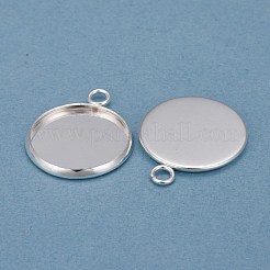 Pendentifs cabochons en acier inoxydable 304&nbsp;STAS-F191-14S-E