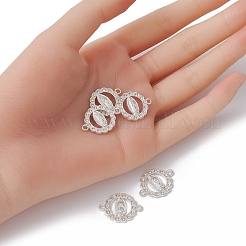 Плоские круглые подвески из сплава&nbsp;FIND-YW0003-44