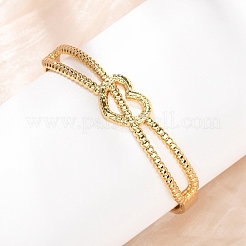 Шарнирные браслеты из нержавеющей стали 304 для женщин&nbsp;BJEW-F527-02G