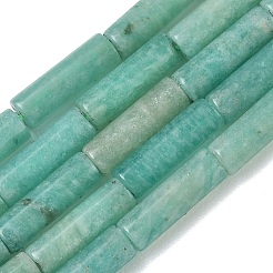 Chapelets de perles en amazonite naturelle&nbsp;G-F247-55