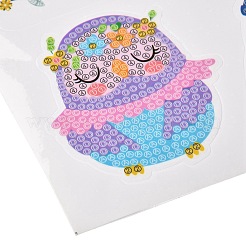DIY Eule Diamant Malerei Aufkleber Kits für Kinder&nbsp;DIY-O016-02
