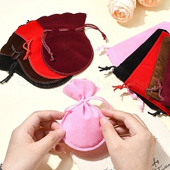 10 шт. 10 стильных бархатных мешочка из тыквы&nbsp;TP-YW0001-03