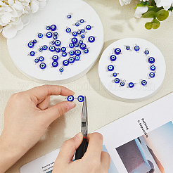 60 шт. 3 стиля подвески-коннекторы ручной работы в технике лэмпворк&nbsp;PALLOY-FH00110