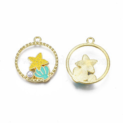 Подвески из эмали и сплава&nbsp;ENAM-S115-192