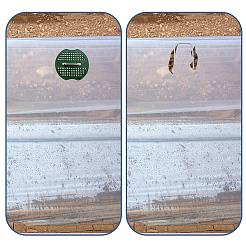 Пластиковые скобы прокладки&nbsp;FIND-WH0173-336B