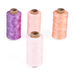 4 rollo de cordón de poliéster encerado de 4 colores&nbsp;YC-TA0001-29C