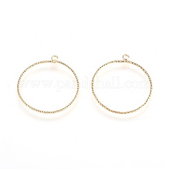 Латунные подвески&nbsp;X-KK-T020-61G