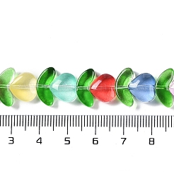 Прозрачные стеклянные бусины&nbsp;GLAA-B021-04E