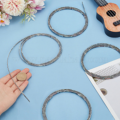 Kunststoff-Imitat Muschel Gitarrenbindung Einlagestreifen&nbsp;FIND-WH0018-41B-01