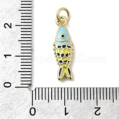 Латунь эмаль подвески&nbsp;KK-A266-39G-02