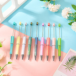 9шт. 9-цветная пластиковая шариковая ручка с УФ-покрытием&nbsp;AJEW-TA0001-83
