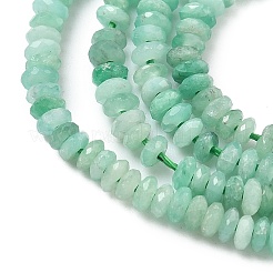 Натуральные изумрудные бисерные пряди&nbsp;G-K376-E03-03