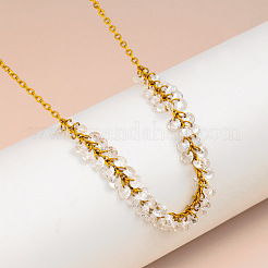 Colliers pour femmes avec pendentif en cristal&nbsp;WGAAEFF-01