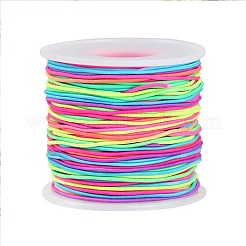 Сегментированный окрашенный круглый полиэстеровый эластичный шнур&nbsp;OCOR-WH20018-35B