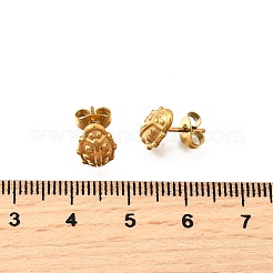 Серьги-гвоздики из нержавеющей стали 304 для женщин&nbsp;EJEW-K243-16G