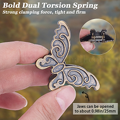 2 шт. зажимы из сплава&nbsp;AJEW-CP0010-45