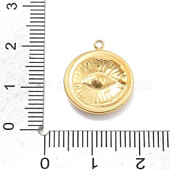 Pendentifs en strass émaillés en acier inoxydable 304&nbsp;RESI-R155-020G-03