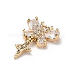Латунные микро проложить кубического циркония подвески&nbsp;LS-KK-P301-03C-G