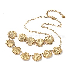 Женские ожерелья-цепочки Ocean 304 из нержавеющей стали&nbsp;LS-NJEW-A060-01F-G