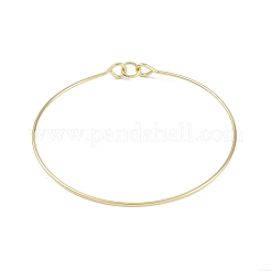 Латунные браслеты для женщин&nbsp;KK-U020-18G