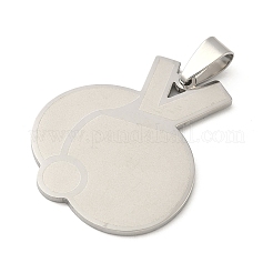 Подвески из нержавеющей стали Sports 201 с лазерной резкой&nbsp;STAS-P428-14P-02