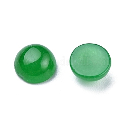 Cabuchones de jade natural de malasia&nbsp;G-P393-R67-6MM