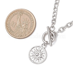 Подвеска в виде солнца из нержавеющей стали 201&nbsp;NJEW-JN05786