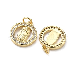 Латунный микропаве из кубических цирконий&nbsp;KK-C156-23G