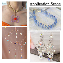 200 шт. Прозрачные стеклянные бусины&nbsp;GLAA-TA0003-46