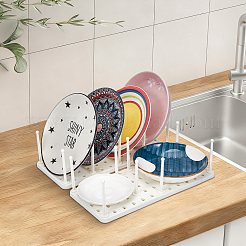 Égouttoirs à vaisselle HPS pour cuisine&nbsp;LS-ODIS-WH0030-284