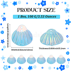 100 г ПВХ блестки/бусины с пайетками&nbsp;KY-CY0001-06A