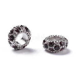 Legierung Rhinestone European Beads&nbsp;X-CPDL-H998-2