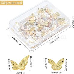 200 cabochon en alliage papillon et fleur&nbsp;MRMJ-OC0002-61