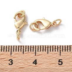 Стойки обшивки латунь когтя омара застежками&nbsp;KK-F090-26LG-01