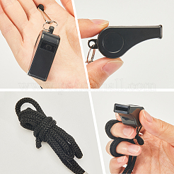 АБС-пластик спортивные свистки на открытом воздухе&nbsp;NJEW-CN0001-09E