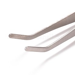 Gebogene Pinzette aus Edelstahl&nbsp;TOOL-WH0117-67