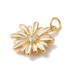 Латунные микро проложить кубического циркония подвески&nbsp;KK-K358-01E-G