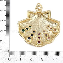 Латунные микро проложить кубического циркония подвески&nbsp;KK-D424-19G