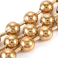 Шариковые цепи из нержавеющей стали 304 с вакуумным покрытием pvd&nbsp;CHS-F009-01J-G